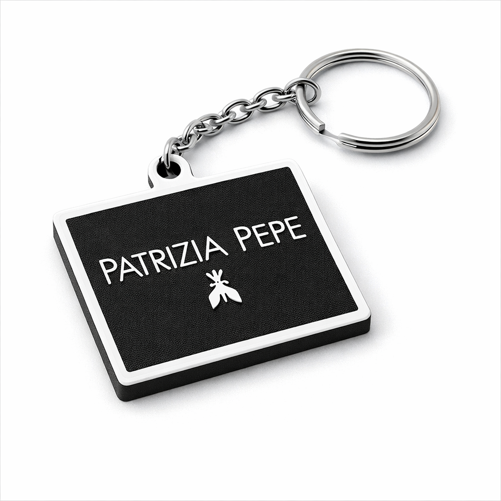 Portachiavi NFC personalizzato con logo aziendale